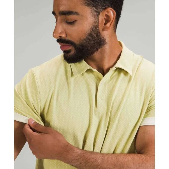 Lululemon Snap Front Performance Short Sleeve Polo Shirt S NWT - Picture 3 of 12